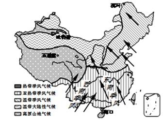 "第二章 中国的自然环境"章测试卷