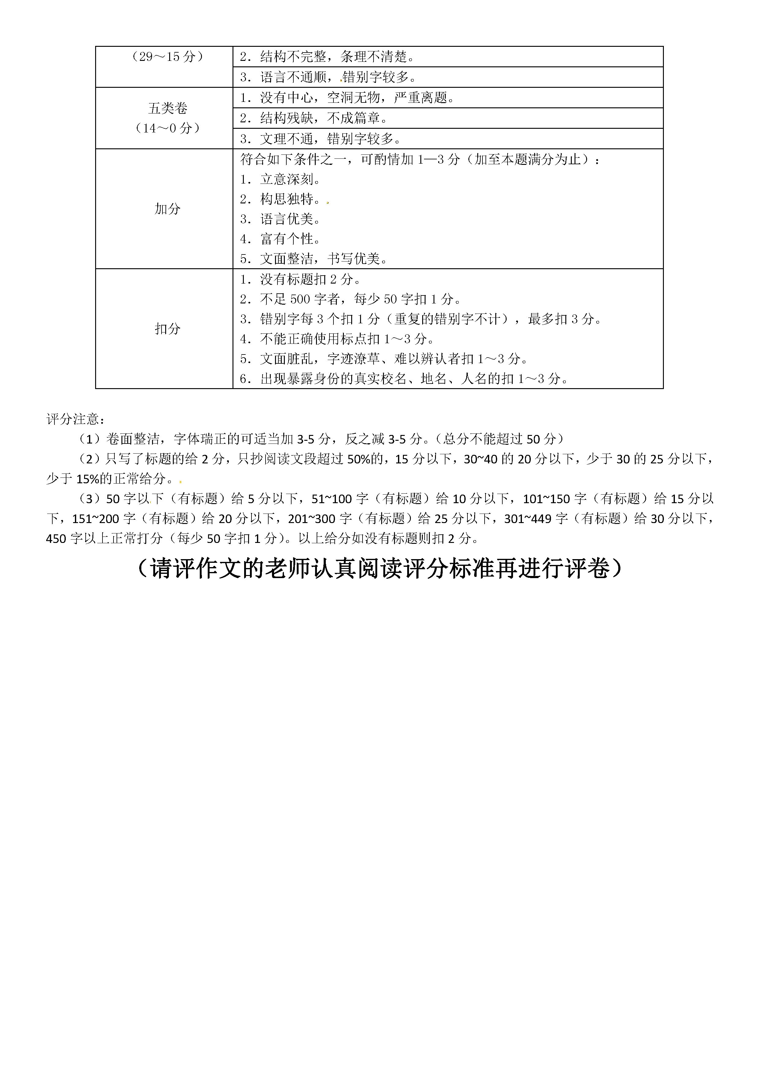 2019-2020广东省肇庆市七年级语文上册期中试题含答案（图片版）