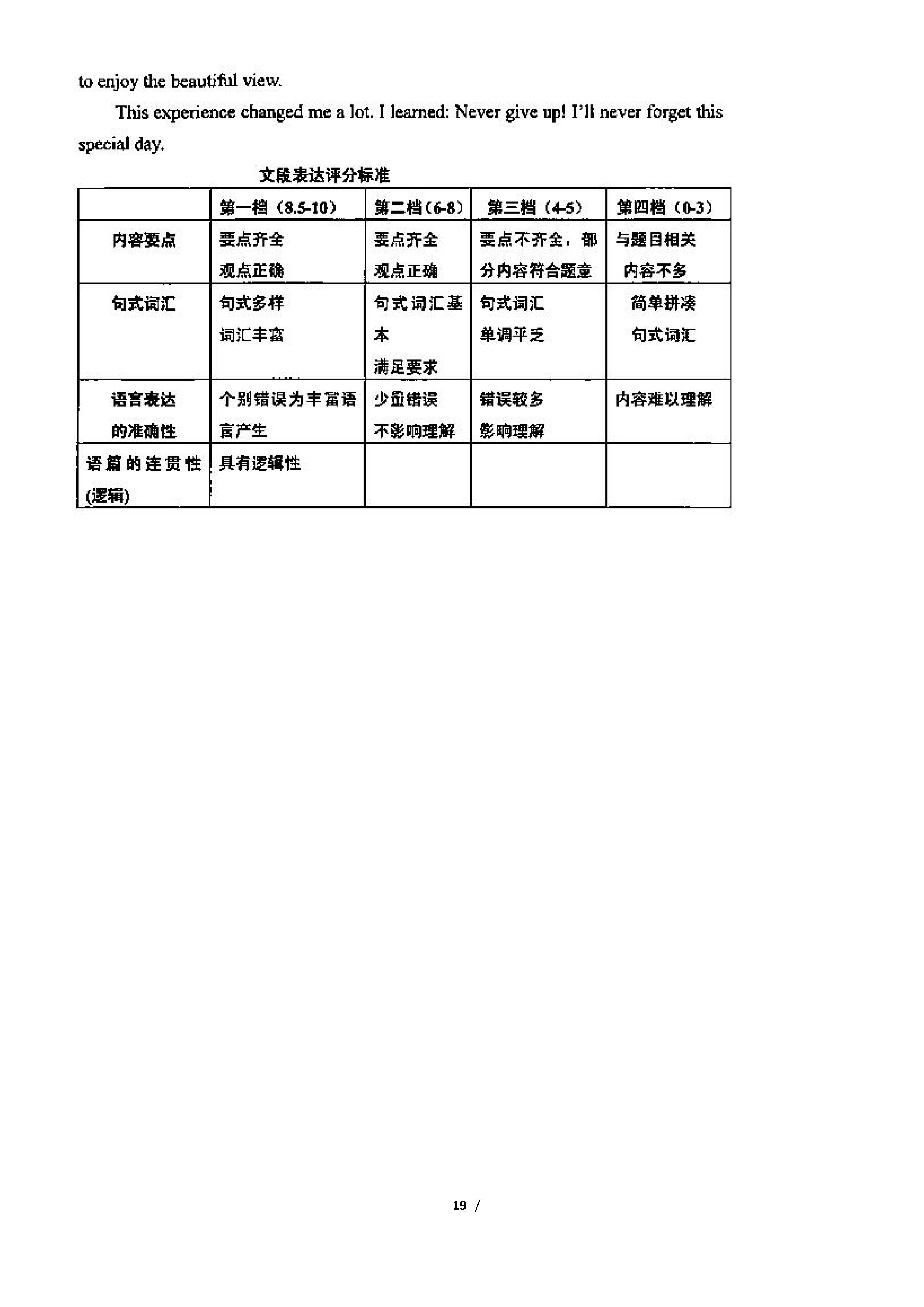 人教版2018-2019八年级英语上册期末测试题含答案（二）