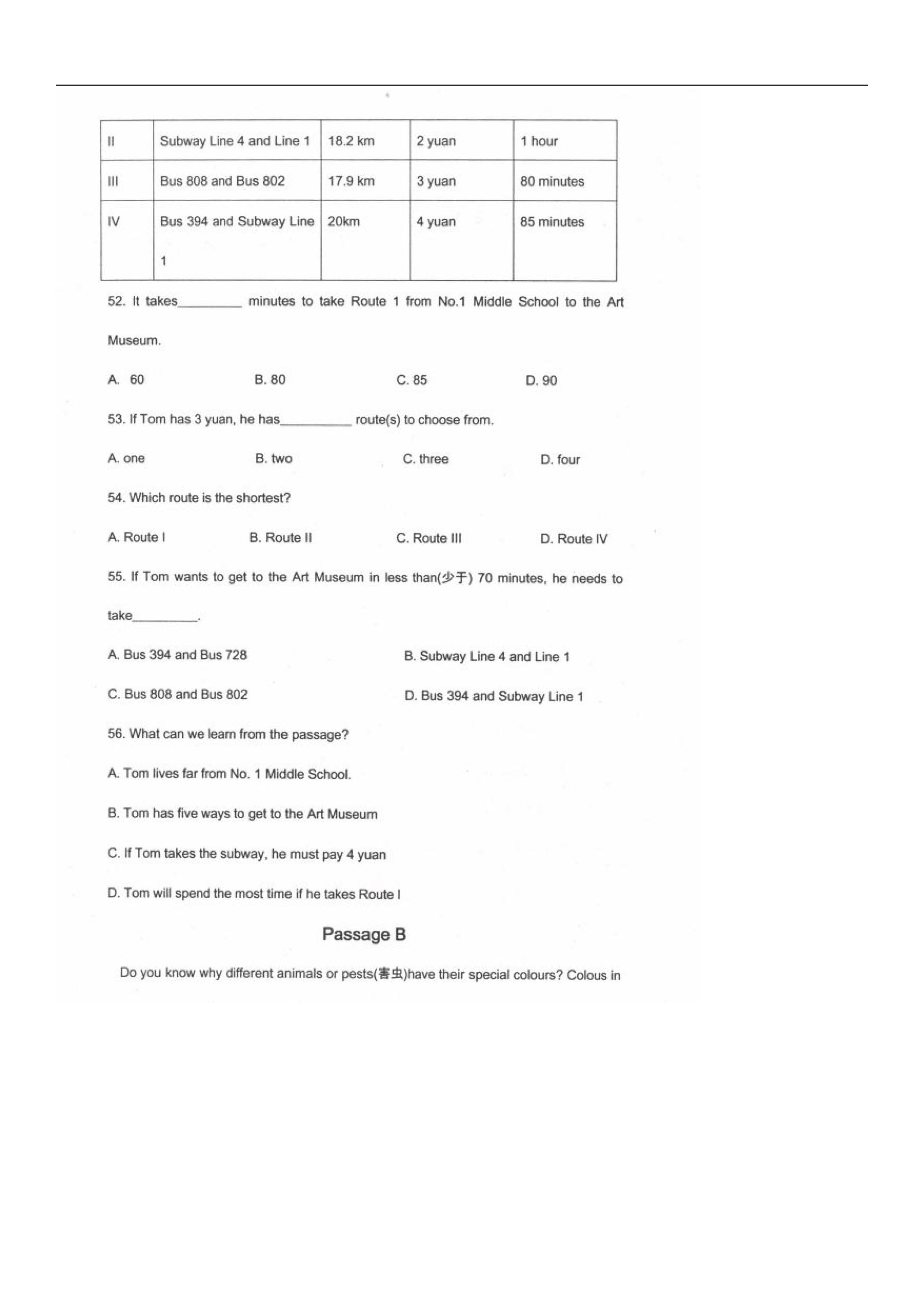 2019-2020辽宁阜新实验中学八年级英语上册期中试题无答案