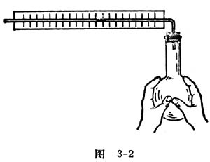 中学物理实验：用空气温度计演示蒸发吸热方案二