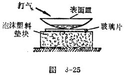 中学物理实验：蒸发致冷实验