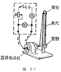 中学物理实验：电流做功实验演示装置