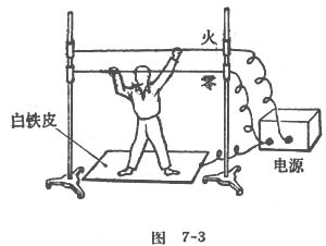 中学生物理小常识：人体触电的演示实验装置的调试