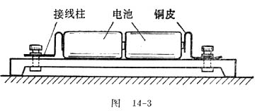 中学物理实验：自制干电池夹